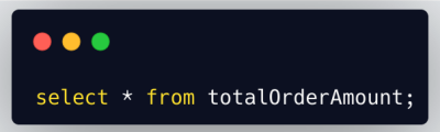 total order query